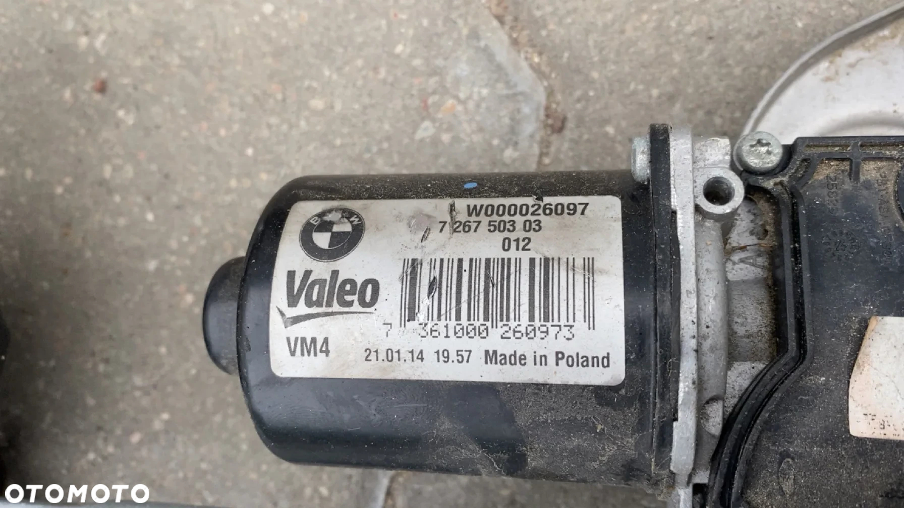 MECHANIZM WYCIERACZKI PRZÓD EUROPA BMW F30 F31 LIFT 7267503 - 3