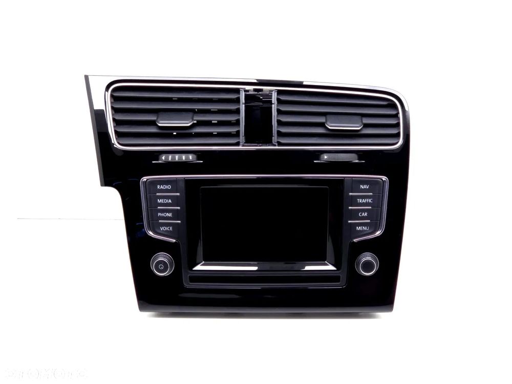 Panel Radio kratka nawiew ramka Volkswagen Golf VII 5G0919605D 5G1819743D 5G1819728AC - 1