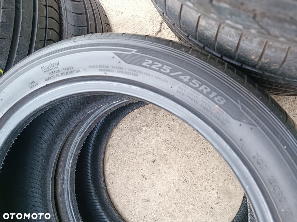 225/45R18 95W 95Y XL Opony Letnie Lato Hankook VENTUS Prime 3 Ventus S1 Evo 2 5,5mm Legnica ALU-RAD 225/45 - 9