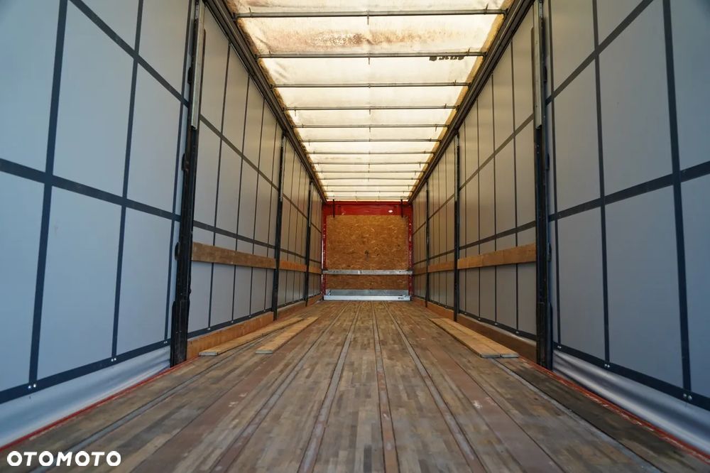 Fruehauf FIRANKA / STANDARD / KOSZ NA PALETY /  MOCNA PODŁOGA SZYNA DESKA / SAF - 15