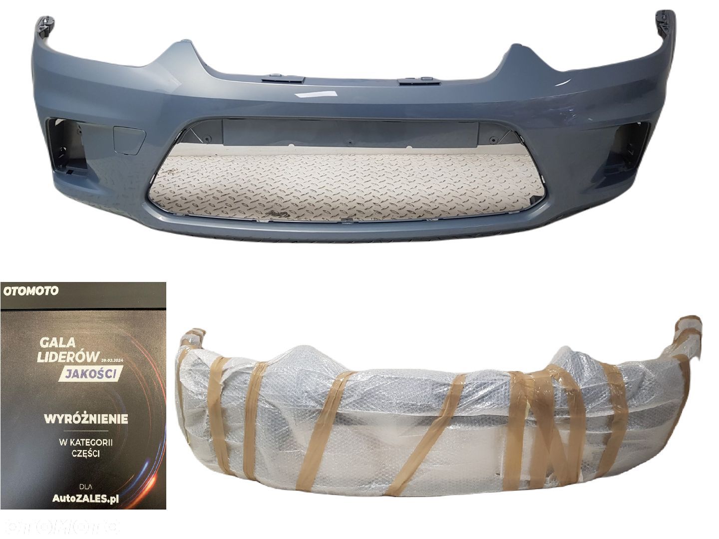 FABRYCZNIE NOWY ORYGINALNY ZDERZAK  PRZEDNI PRZÓD FORD CMAX C-MAX MK1 LIFT 07-10  W KOLOR - 1