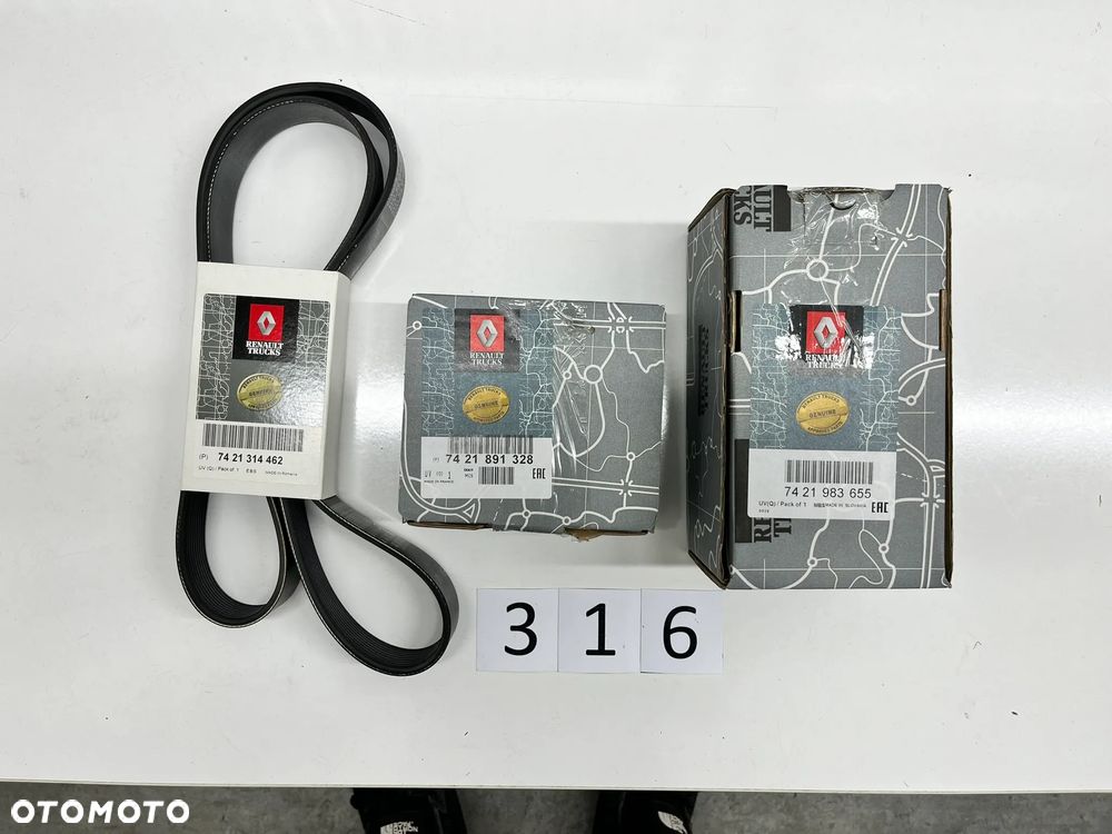 Zestaw paska klinowego wielorowkowego Renault, Volvo, 7423095323 - 5