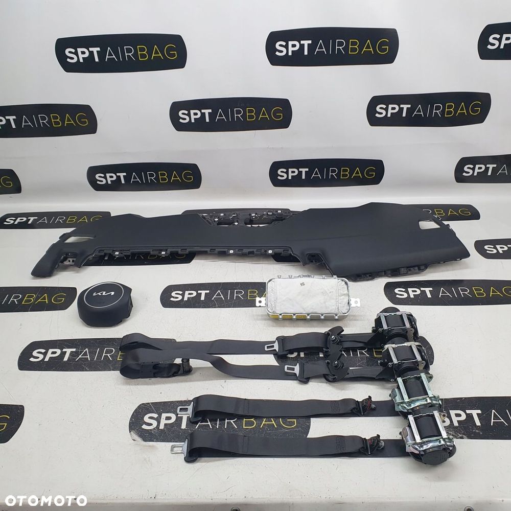 KIA SPORTAGE V 5 MANUAL DESKA ROZDZIELCZA KONSOLA KOKPIT PULPIT PODUSZKI AIRBAG AIR BAG PASY KIT SET - 9