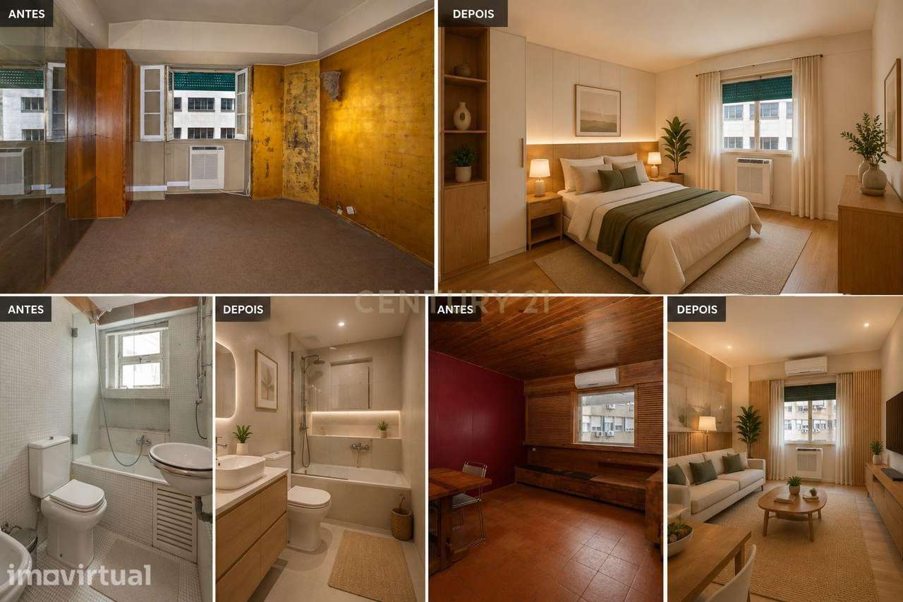 Apartamento T2 para venda nas Picoas -Lisboa - Grande imagem: 3/32