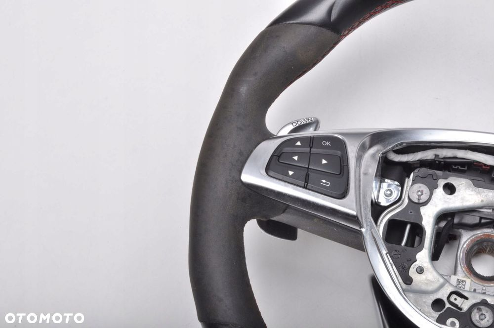 MERCEDES X156 W156 W205 W213 AMG KIEROWNICA MULTIFUNKCYJNA ŁOPATKI SKÓRA - 4