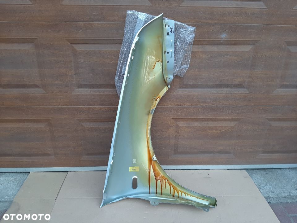 VW Bora 1998-2005 Błotnik Przód Lewy Przedni Lewy LA7W Srebrny - 2