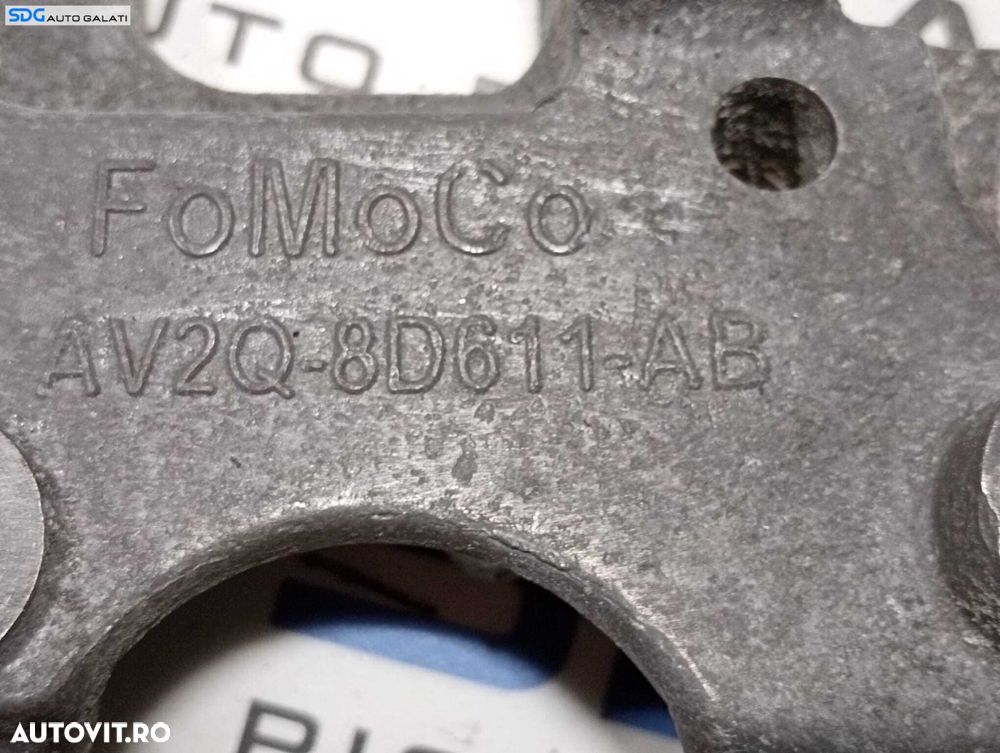 Suport Compresor AC Aer Conditionat Clima Accesorii Motor Ford Focus 3 1.6 TDCI 2010 - 2015 Cod AV2Q-8D611-AB [M5861] - 2