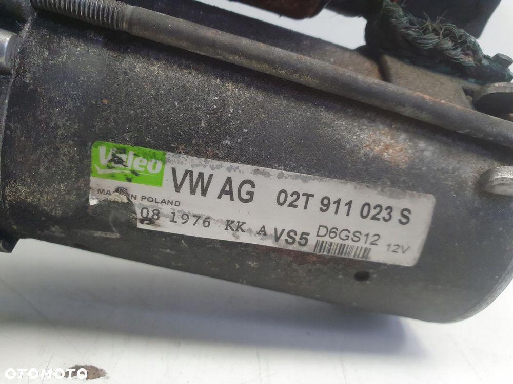 ROZRUSZNIK Vw Golf V 1.6 FSI ROZRUSZNIK valeo 02T911023S D6GS12 - 2