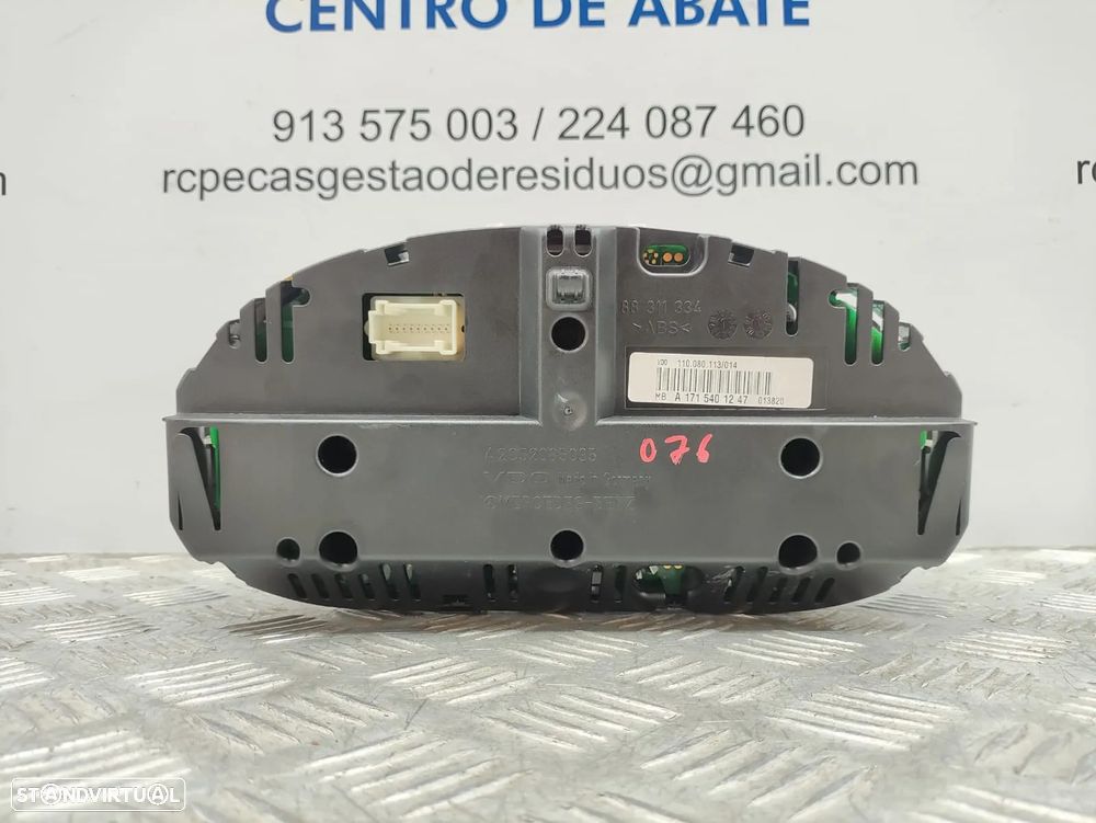 Painel De Instrumentos Quadrante Mercedes Benz SLK R171 A1715401247 - 7