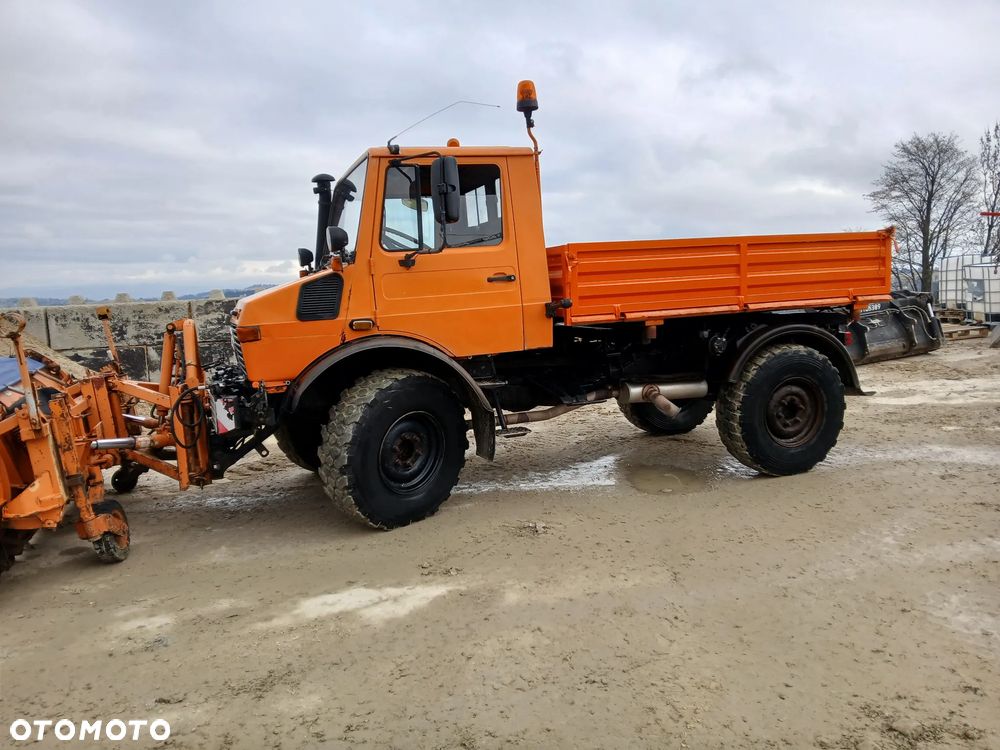 Mercedes-Benz Unimog 1450 4x4 Czołownica Ciagnik rolniczy - 2