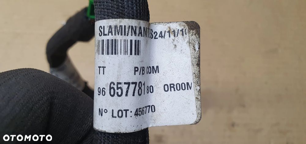 Kabel przewód instalacja czujnika STOP Citroen C5 III 9665778180 - 7