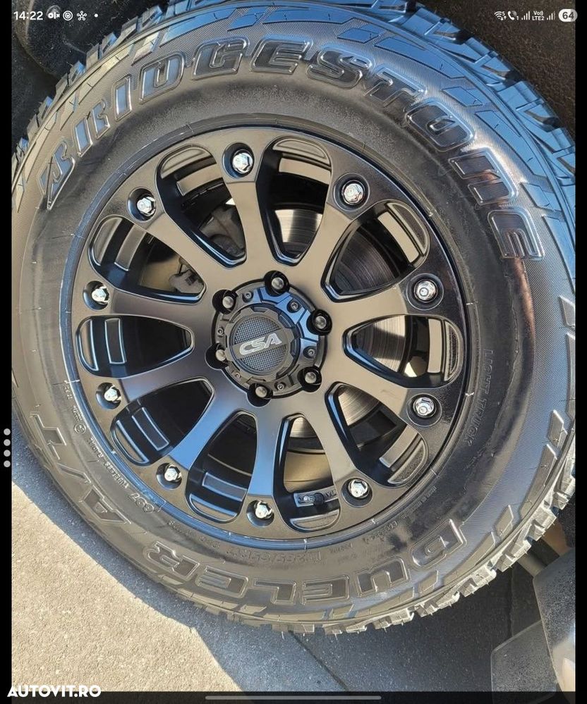 Set 4 Jante NOI 17 Toyota Hilux,Land Cruiser,Mitsubishi L200,Ranger - 5