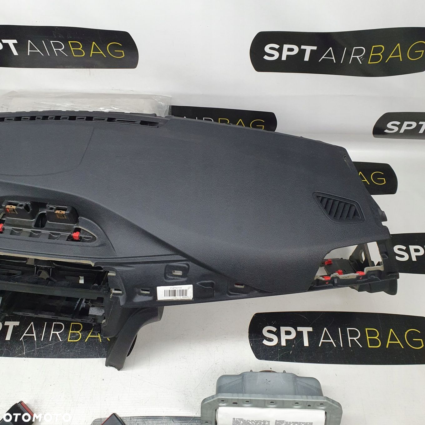 BMW 4 F33 F34 DESKA ROZDZIELCZA KONSOLA KOKPIT PULPIT PODUSZKI AIRBAG AIR BAG PASY KIT SET - 4