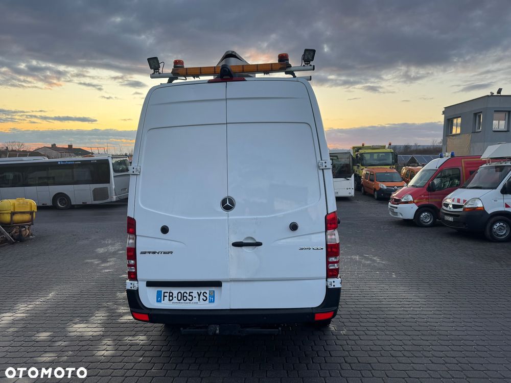 Mercedes-Benz Sprinter 316CDi  Brygadówka 2018 r. Klima 2xParktronic Navi Kamera - 8