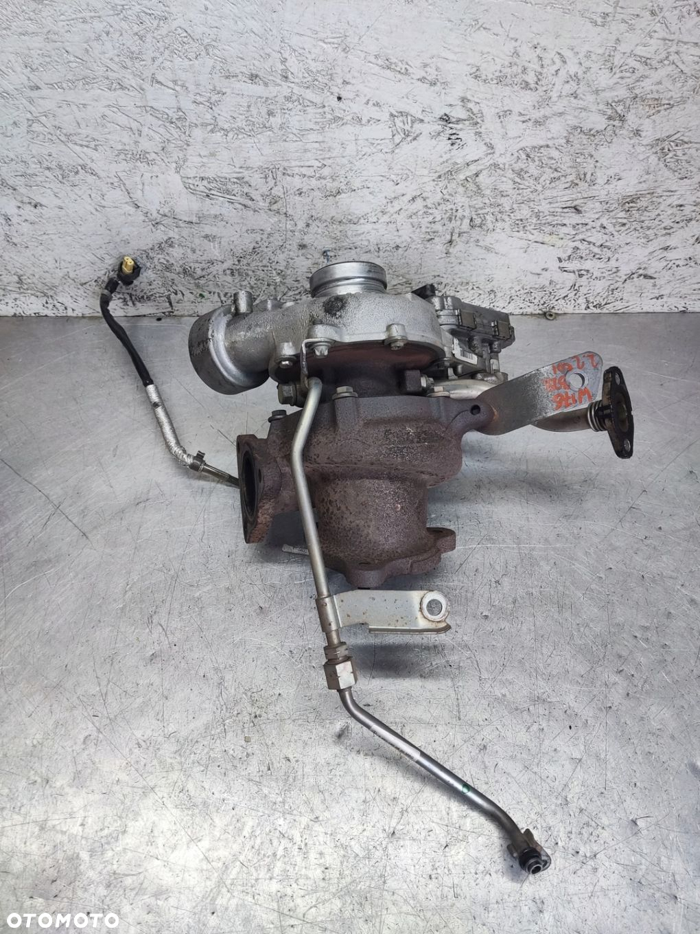 MERCEDES A W176 B W246 2.2 CDI TURBINA NASTAWNIK A6511530394 A6510900586 - 5