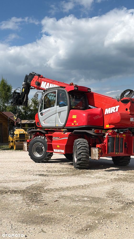 Manitou Ładowarka teleskopowa MANITOU ROTO Mrt 2540 + Privilage 360° obrotowa 2150 2550 bez Dpf i Adblue  PILOT sterowania Kosz Widły manitka silnik Mercedes  Wciagarka  1 właściciel KLIMA serwisowana Merlo - 8