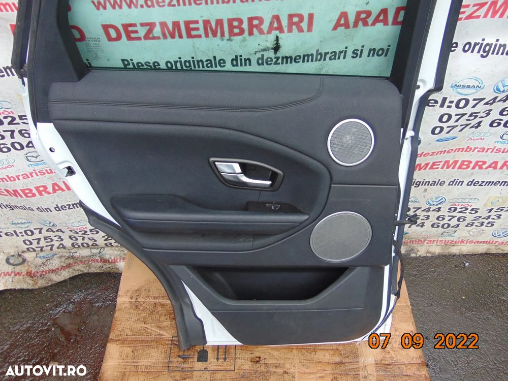 Fete usi Range Rover Evoque 2011-2018 panouri interiare usi fata spate stanga dreapta dezmembrez - 5