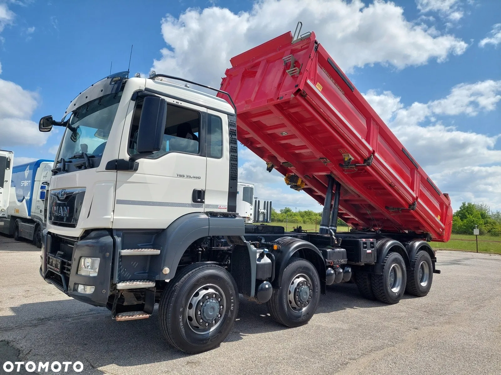 MAN TGS 35.460 8x6 / Manual / Meiller Bordmatik - 8