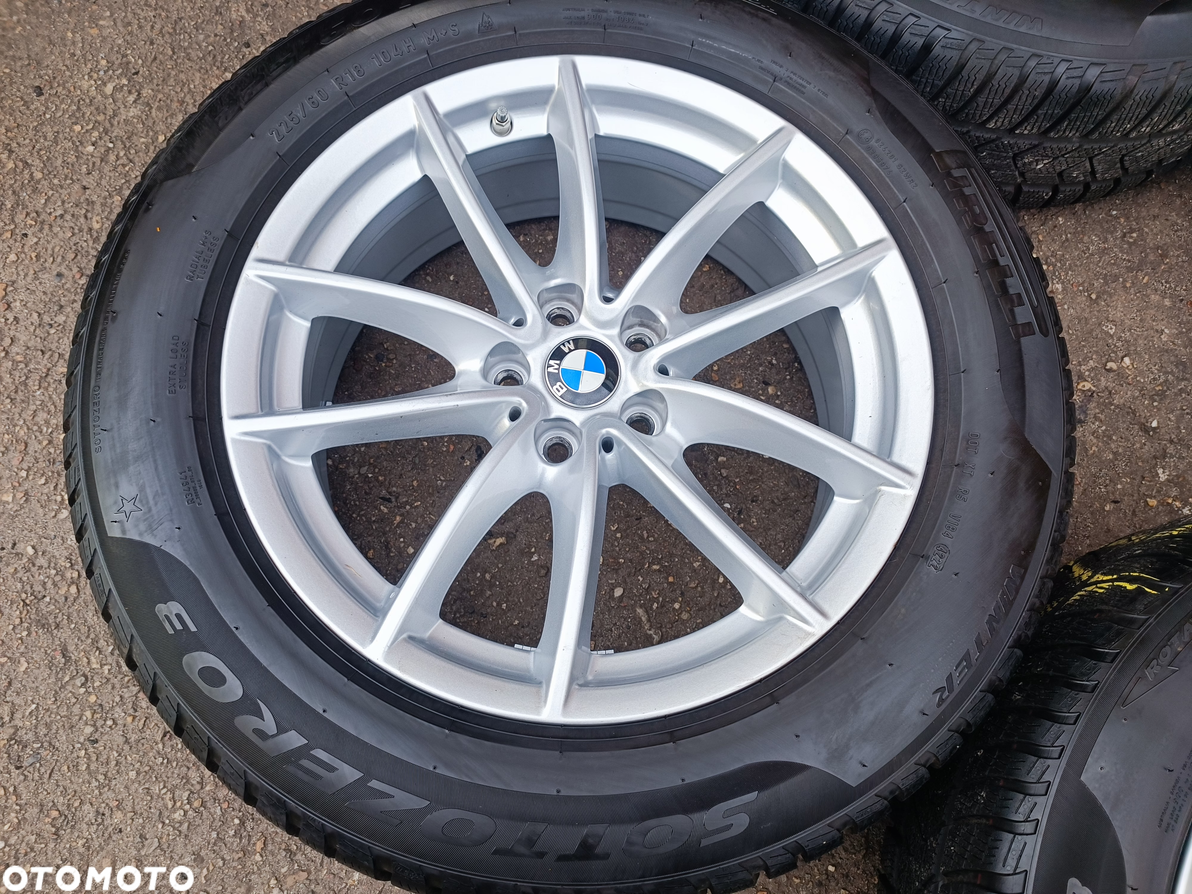 5x112 Alufelgi Felgi Aluminiowe 18 Koła Zimowe BMW X3 G01 X4 G02 2 G42 3 G20 G21 4 G22 G23 4GT G26 5 G30 G31 6 G32 7 G11 G12 Mercedes Audi 225/60 7,5mm - 3
