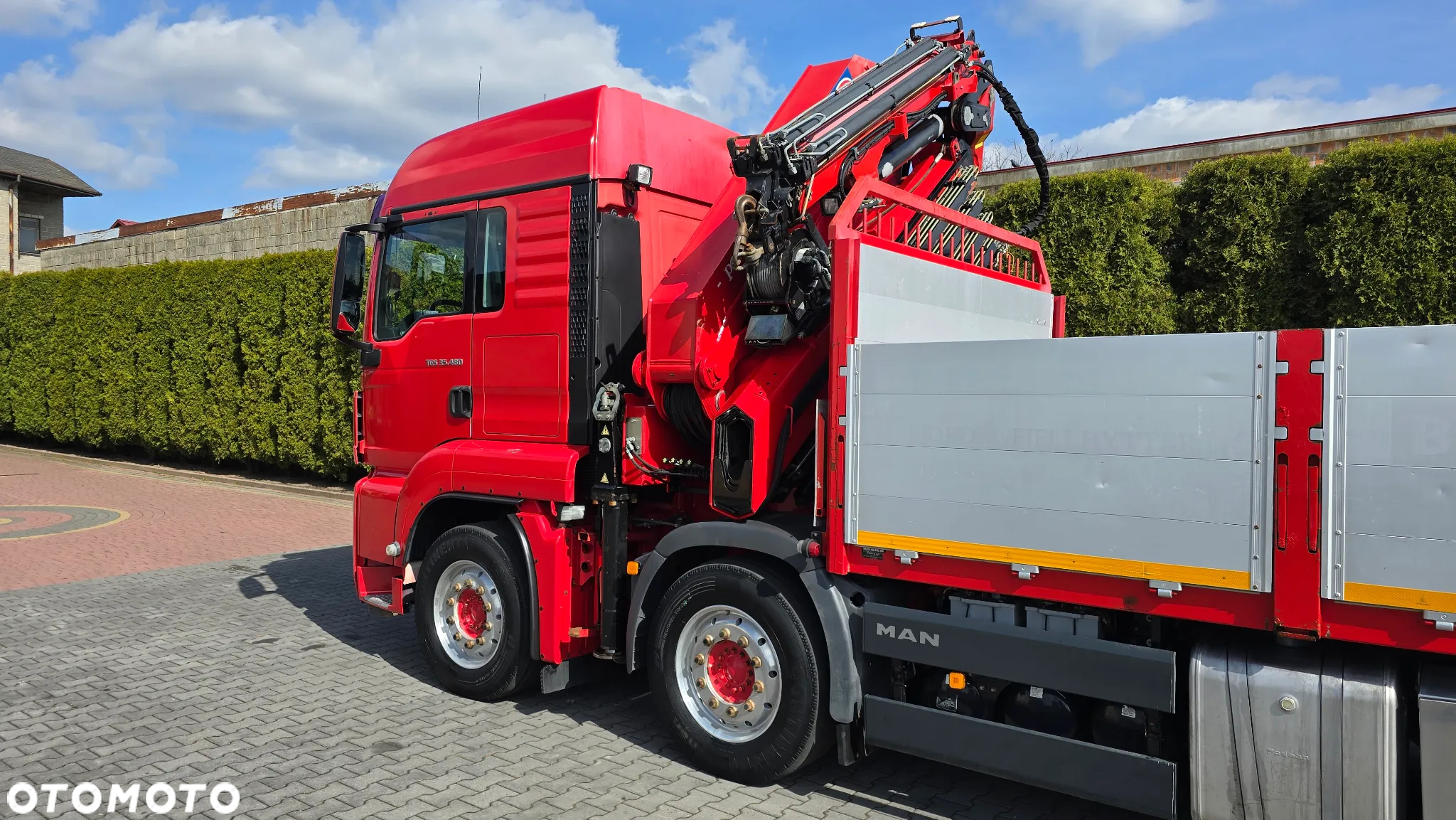 MAN TGS 35.480 8x4 HMF 4220K4+JIBK4+2 + WINCH - 8