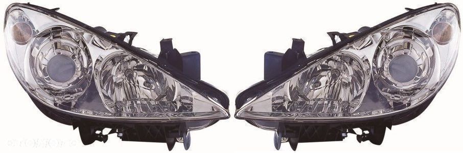 Peugeot 307 Reflektor Przedni Lampa Przednia NOWY - 1