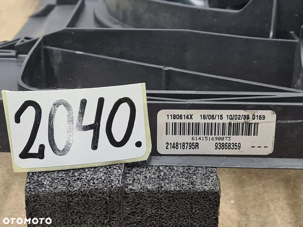 Renault trafic 3 III Opel vivaro 214818795R wentylatory - 9