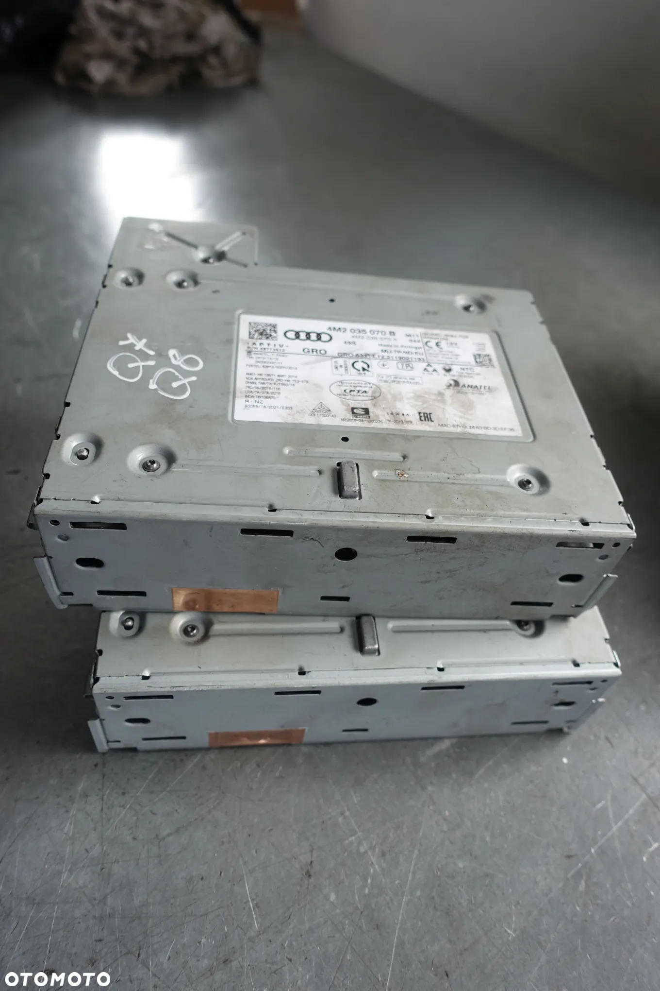 NAWIGACJA MMI STEROWNIK AUDI Q7 Q8 4M2035070A - 5