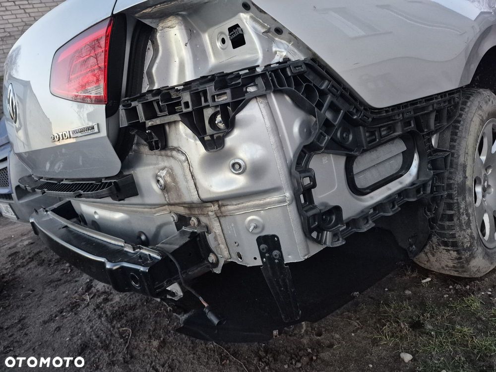 Belka zderzaka tył passat b8 ślizg ślizgi zderzaka oslona podwozia - 3