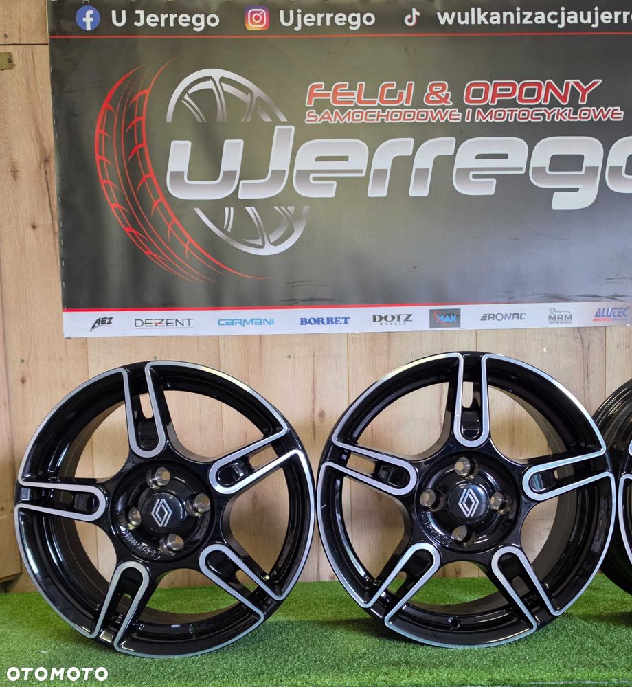 Nowe alufelgi RENAULT 16x4x100 - Clio,Captur, Modus,Thalia,Twingo,ZOE - 4