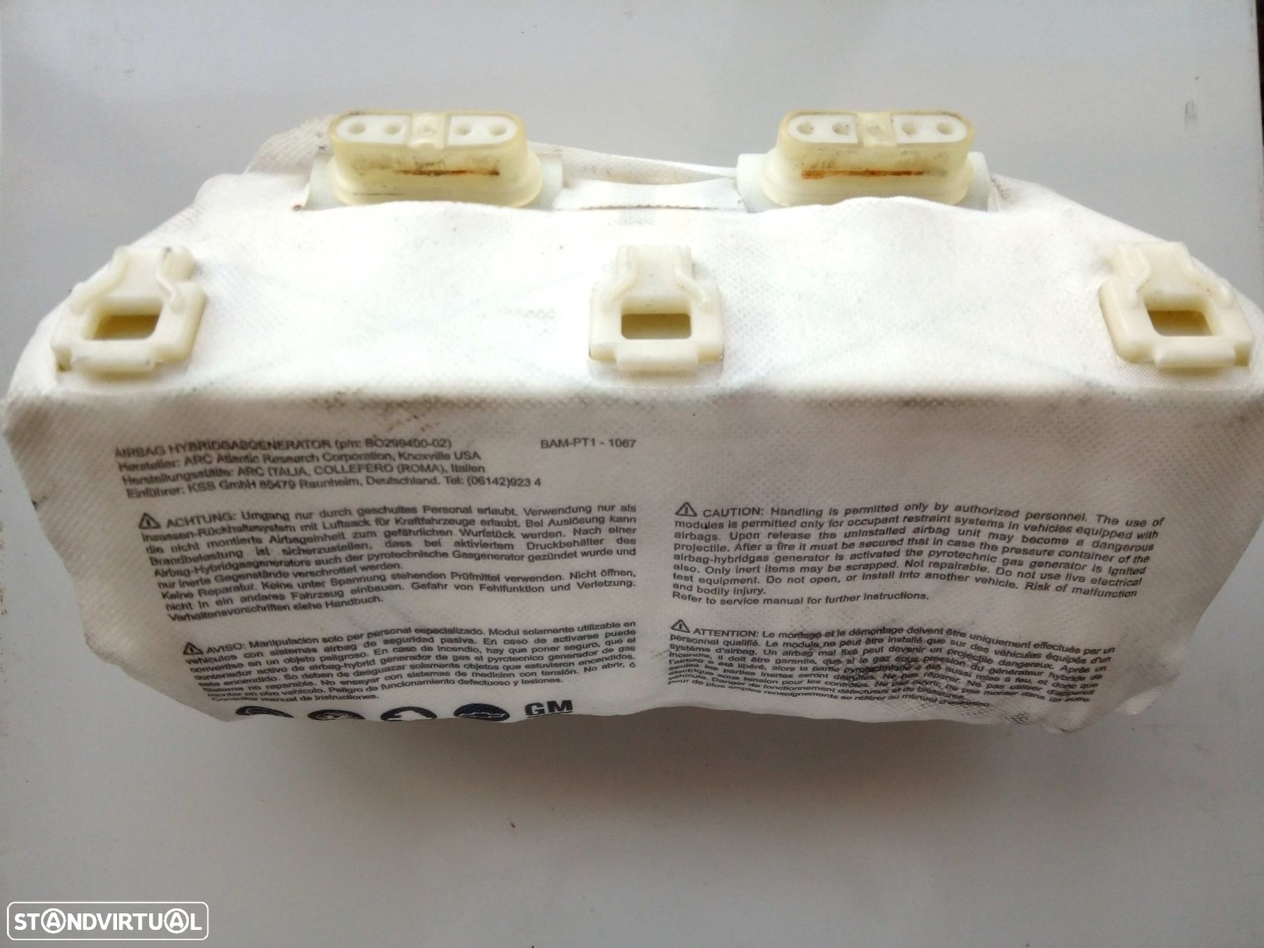Kit Airbags  Opel Astra H (A04) - 4