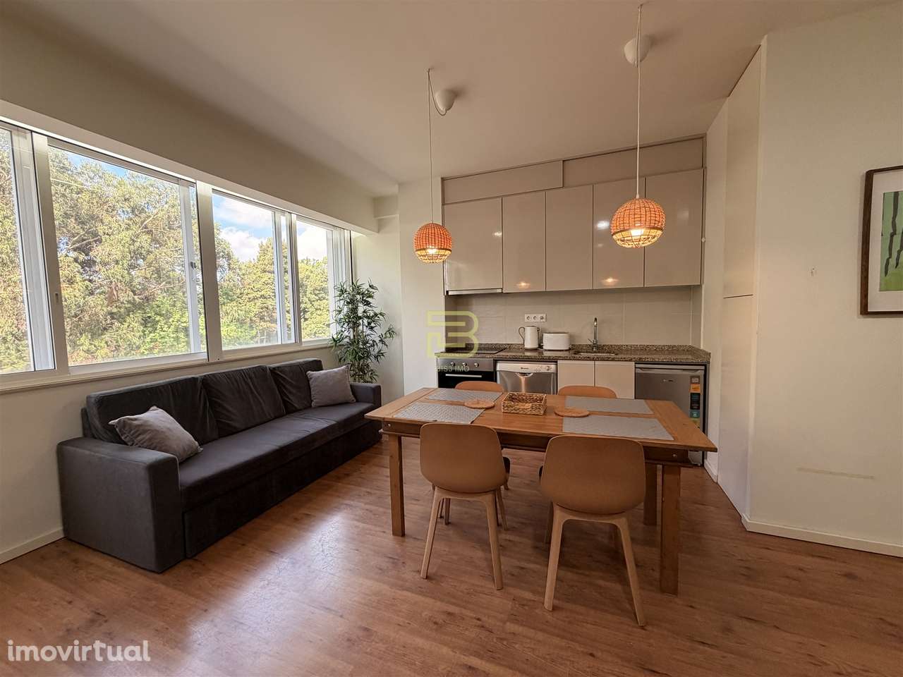 Apartamento T0 |Remodelado| Mobilado| Equipado no Porto. - Grande imagem: 3/5