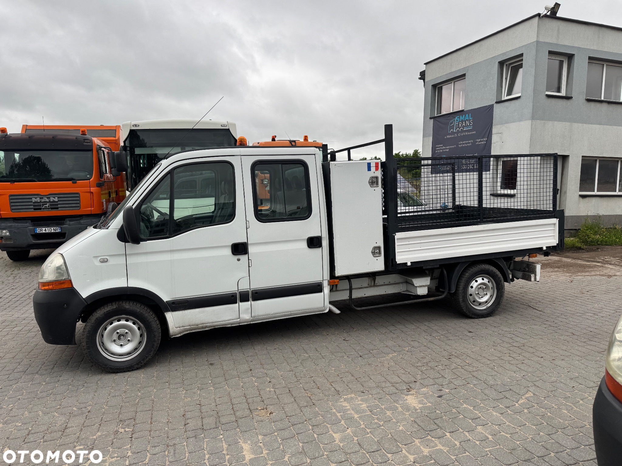 Renault Master 2009 r. Wywrotka Kiper Brygadówka 7 Osobowy Dubelkabina Dobelkabina Wywrot Doka - 10