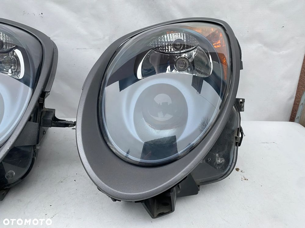 lampy alfa mito H7 z ramkami komplet eu całe - 2