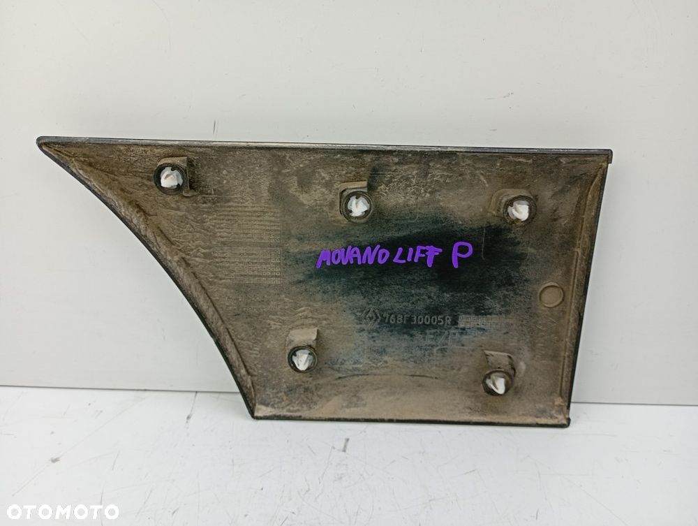 listwa boczna tylna prawa tył renault master III movano B nv400 2010-2024 768F30005R - 4