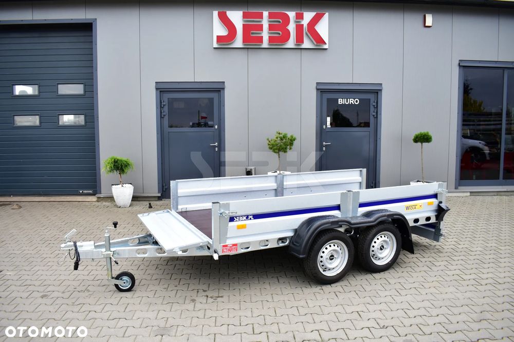 Wiola Mocna przyczepa lekka SILEZIA PLUS MAX 302 x 152 cm. DMC. 750 kg. DOSTAWA!! - 5
