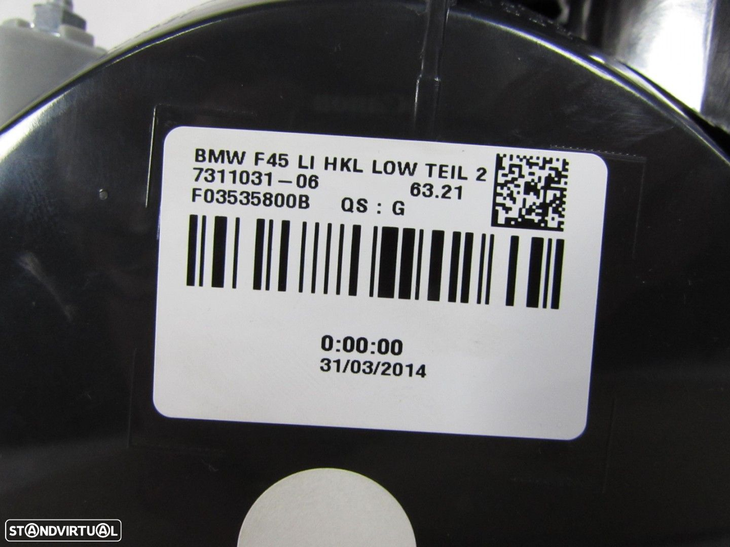 Farolim da mala Esquerdo Seminovo/ Original BMW 2 Active Tourer (F45) 6321731103... - 3