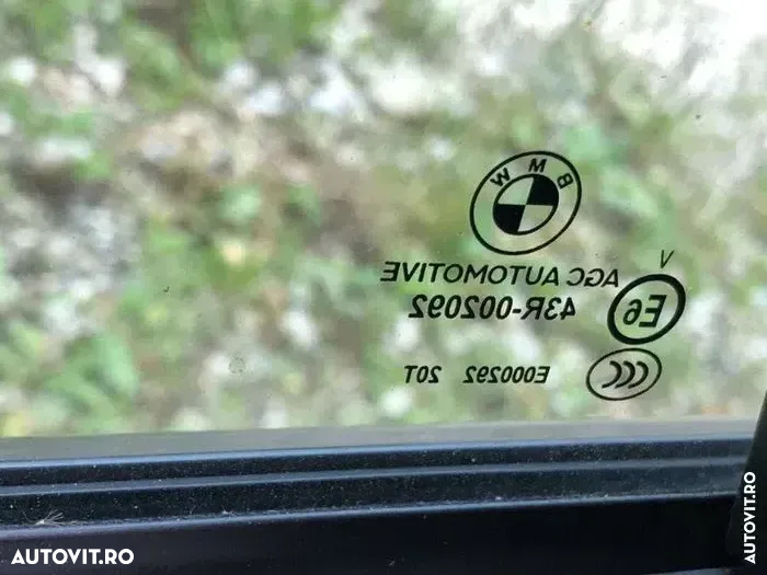 Rulou polița portbagaj bmw F11 seria 5 geam lateral stanga fata și spate - 5