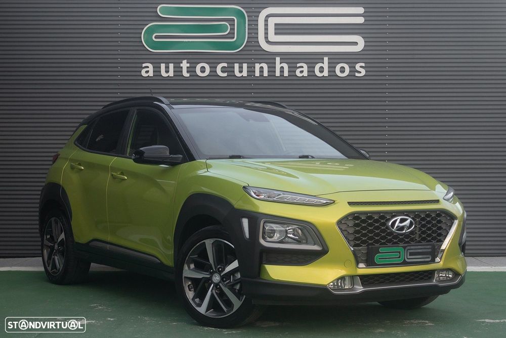 Hyundai Kauai 1.0 T-GDi Pele/Tecido Lima - 1