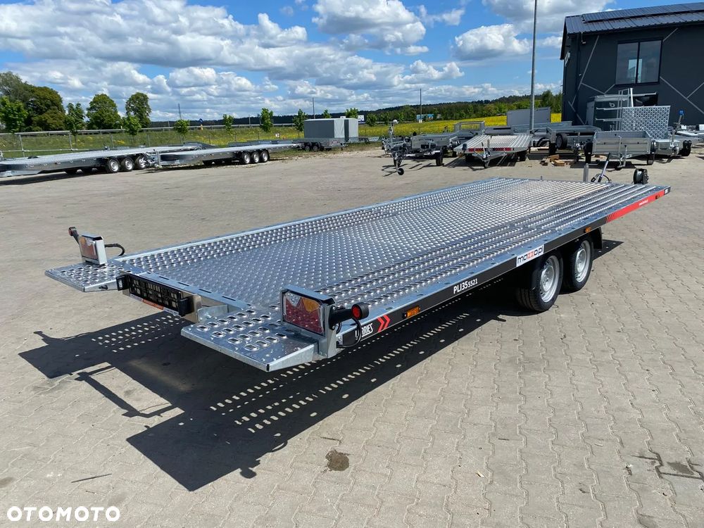 Lorries Dostawa laweta UCHYLNA GRAWITACYJNIE 550x201cm DMC3500kg wypełnienie z blachy alu - 5