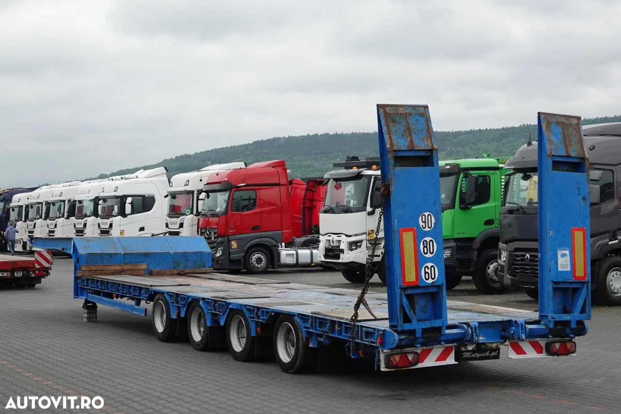 Cometto CAMION COMETTO CU ÎNCĂRCARE MICĂ / PRELUNSĂ / 4 AXI / AXĂ DE DIRECȚIE / IMPORTAT - 6
