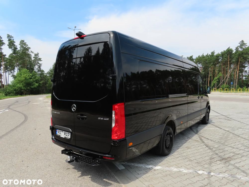 Mercedes-Benz Sprinter 319 CDI 190 KM Ekstra Długi Wysoki Dach LONG MAXI + 4800 mm Furgon Blaszak Rozstaw Osi 4325 mm Ładowność 881 Kg HAK 2800 Kg Stan Jak Nowy GOTOWY I DOSTEPNY POLECAM - 4