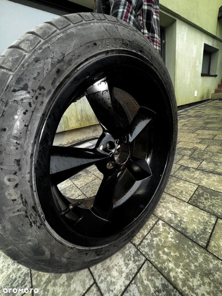 Felgi czarne komplet 20" 5x114 8.5j honda toyota jeep kia mazda nissan Okazja - 2