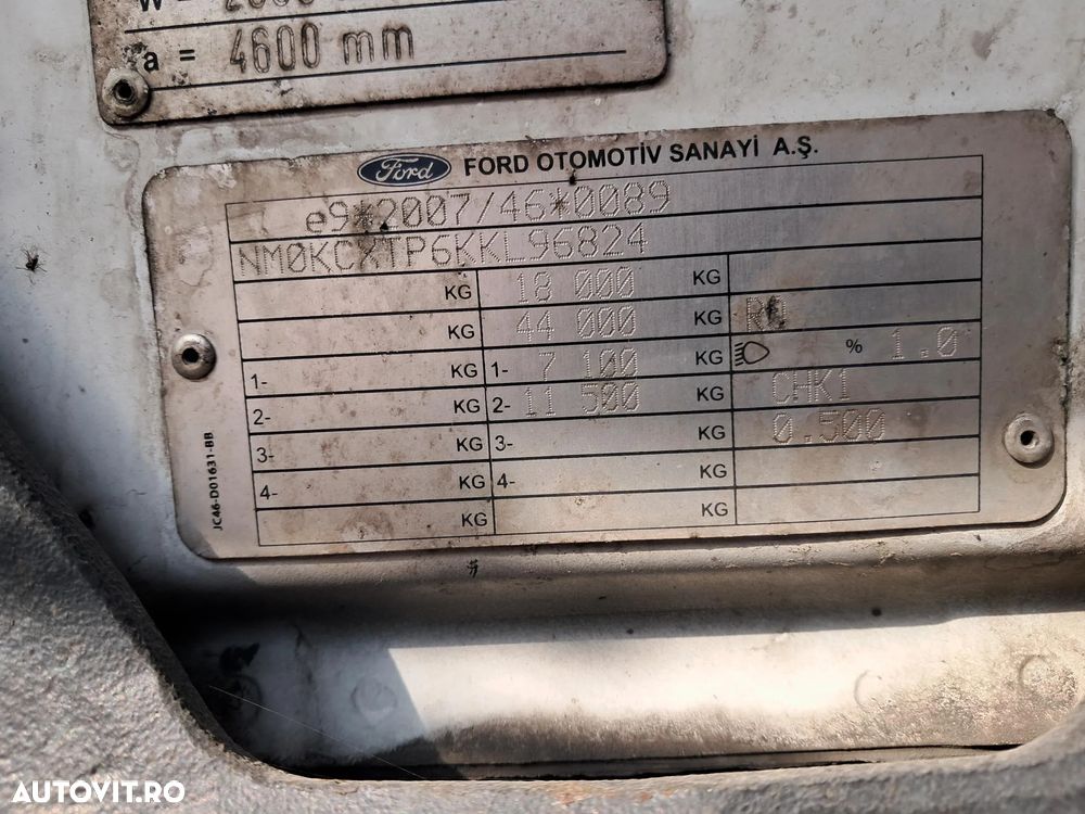 Ford f-max euro 6 500cp automat motor cu defectiuni - 29