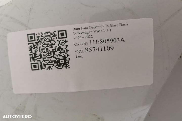 Bara Fata ID.5 Originala  In Stare Buna 2021 2022 2022 2023 Volkswagen - 7