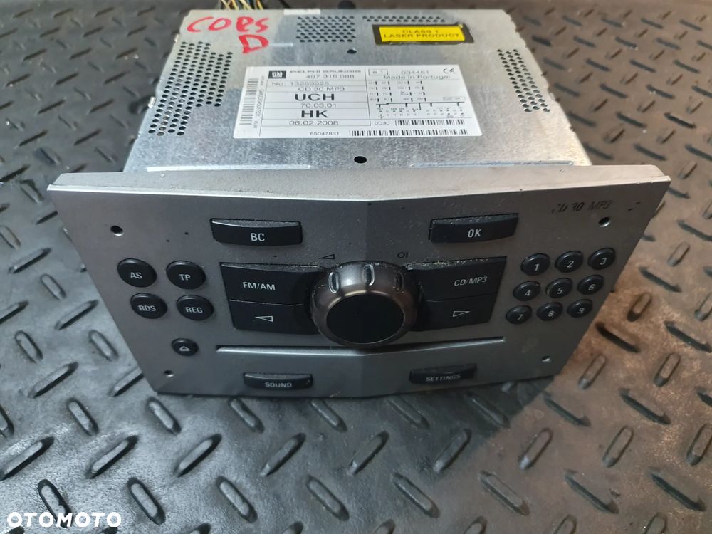 OPEL CORSA D 13289925 RADIO SAMOCHODOWE - 1