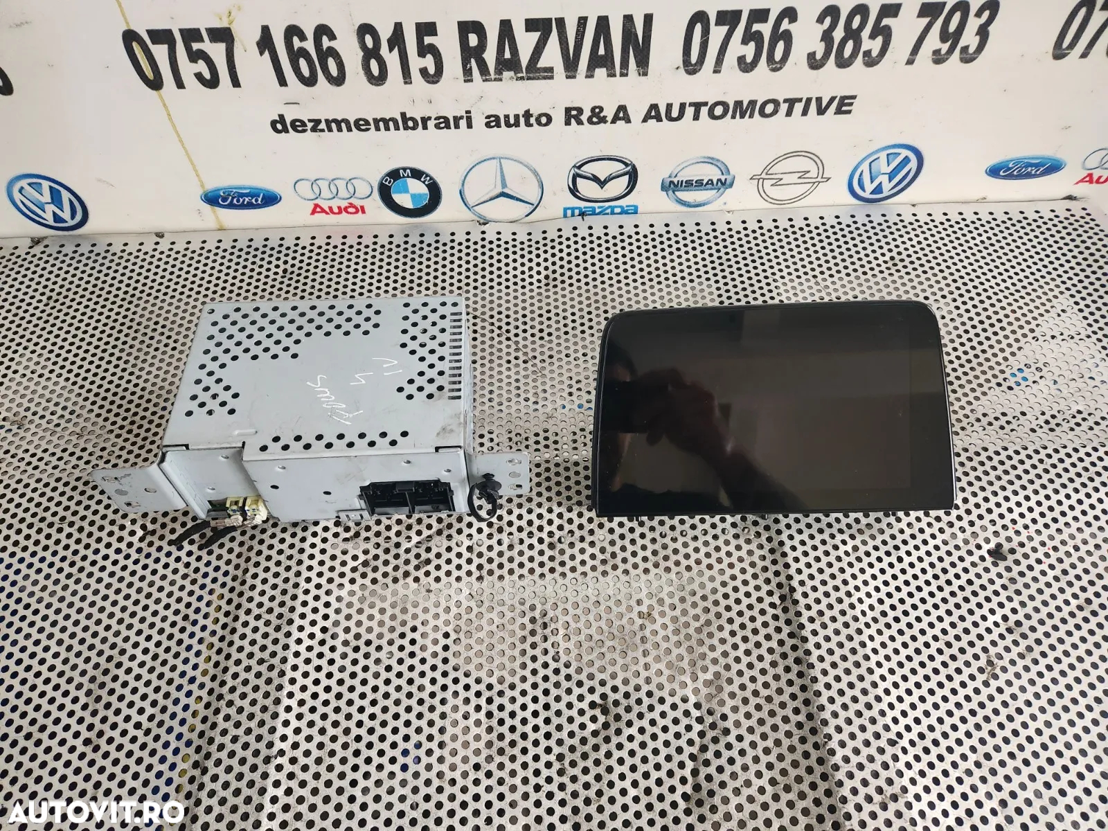 Modul Unitate Display Navigatie SYNC 3 Ford Focus 4 Cod JX71-18K810-UF JX71-18B955-FC Aproape Noi - Dezmembrari Arad - 3