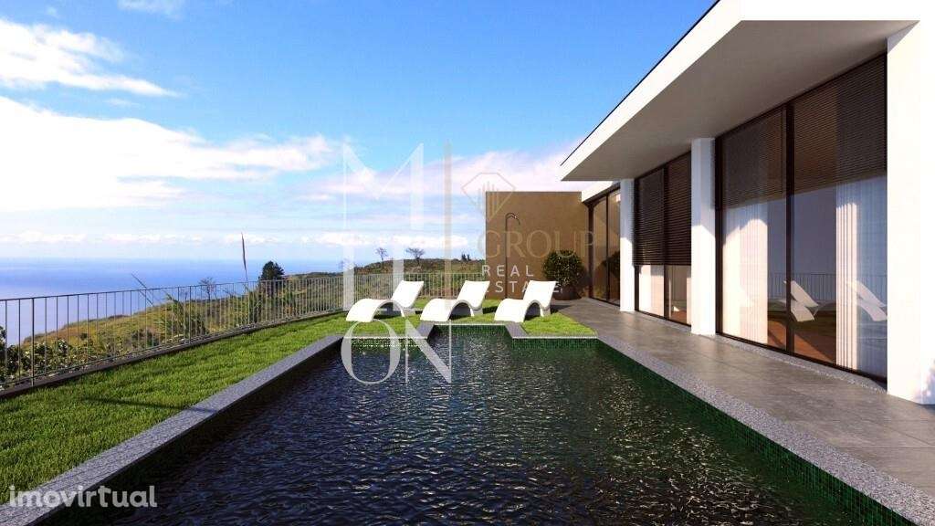 Moradia Isolada T3, nova, com jardim, piscina, Jacuzzi e vista mar - Grande imagem: 4/25