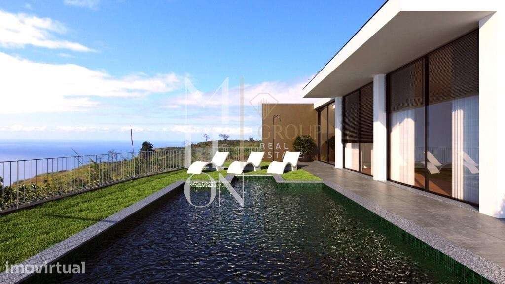 Moradia Isolada T3, nova, com jardim, piscina, Jacuzzi e vista mar - Grande imagem: 4/25