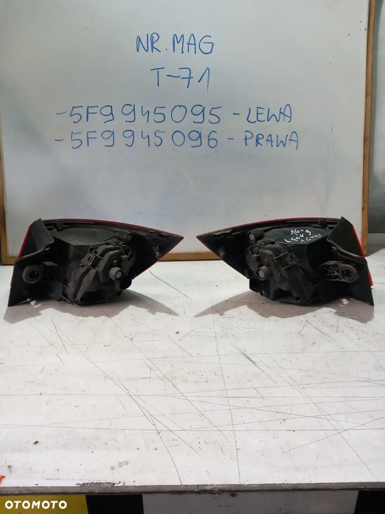 LAMPA  LEWA TYŁ TYLNA SEAT LEON III KOMBI 5F9945095 5F9945096 - 2