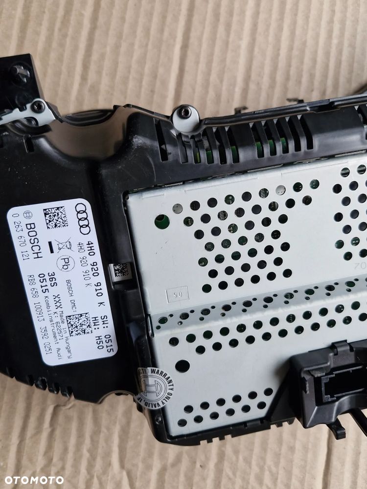 LICZNIK ZEGAR PRĘDKOŚCIOMIERZ 4h0920910k - 2